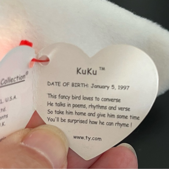 Ty Beanie Baby Kuku NWT - Picture 5 of 7